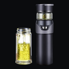 Insulated Stainless Steel Tea Infuser Travel Mug
