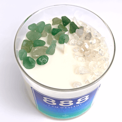 888 Angel Number Affirmation Candle