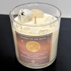 Talking to the Moon - Moon Cycle Manifestation Candle