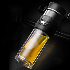 Insulated Stainless Steel Tea Infuser Travel Mug