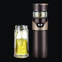 Insulated Stainless Steel Tea Infuser Travel Mug