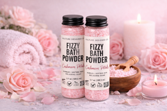CASHMERE PETALS | FIZZY BATH POWDER