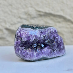 Semi precious stone, large amethyst geode