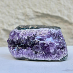 Semi precious stone, large amethyst geode