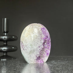 Natural Amethyst Quartz Geode Egg