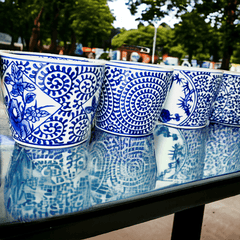 Mini Chinoiserie Cachepots