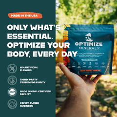 OPTIMIZE MINERALS™️
