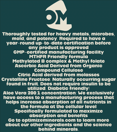 OPTIMIZE MINERALS AND VITAMINZ BUNDLE™️