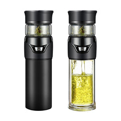 Insulated Stainless Steel Tea Infuser Travel Mug