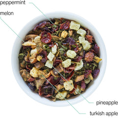 Capri - Honeydew Melon Mint Tea (Caffeine Free)