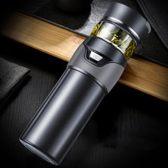 Insulated Stainless Steel Tea Infuser Travel Mug
