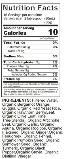 Organic Plant-based Cholesterol Formula