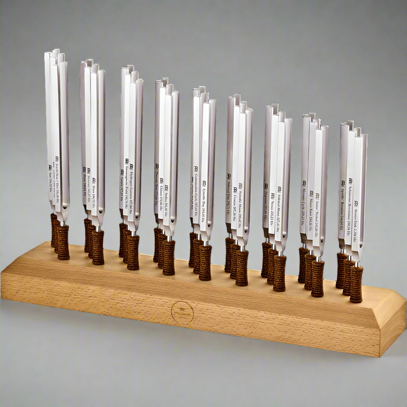 Pro 27 Complete Healing Tuning Fork Set - Weighted